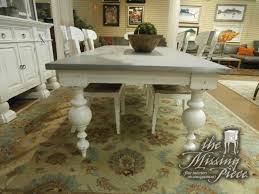 The recycled copper top is also 100% hand hammered by skilled artisans. The Gorgeous Goucho Dining Table By Steven Shell In A Distressed White Finish With Tin Top All Solid Indonesian Mahogan Dining Table Table Rustic Dining Table
