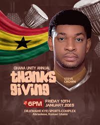 Hello Champions we will be in Kumasi Ghana 🇬🇭, it's your season of  Manifesting God's Glory. #stevecrown #champion #ghana #kairostribe  #nationswillriseandsing