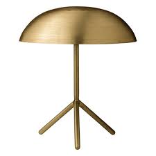 Pick up only, no deliveries. Bloomingville Tripod Table Lamp Brushed Gold Brass Living And Co