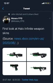 The halo infinite technical preview beta will be a technical test for players outside of the 343 industries studio to give the developers feedback and experience the game before it is launched to the public. First Weapon Skins To Be Seen For Halo Infinite Haloleaks