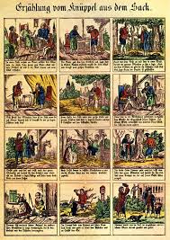 Tischlein deck dich, goldesel und knüppel aus dem sack vor zeiten war ein schneider, der drei söhne hatte und nur eine einzige ziege. Tischlein Deck Dich Knuppel Sack Goldesel Marchen 34 Billerantik Marchen Kunst Auf Leinwand Tischdecke