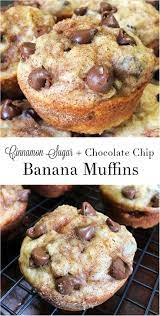 Chocolate Chip Banana Muffins With Self Rising Flour Kindly Unspoken Recipe Banana Chocolate Chip Muffins Banana Muffins Banana Recipes