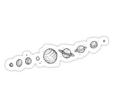Black And White Aesthetic Stickers Png Planets Sticker By Rumerpriestly Black And White Stickers Cute Stickers Black Stickers