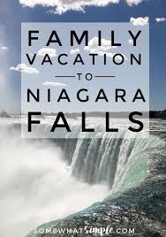 Niagara Falls Vacation Must Read Travel Tips Fall Vacations Niagara Falls Fall Family Vacation