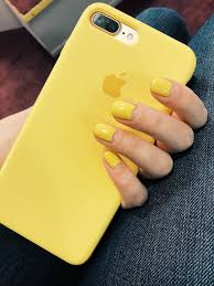 Yellow Nails Summer Nails Manikyur Leto 2018 Unhas Pintadas Unhas Amarelas Capas Para Telefone