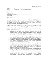 Surat penawaran termasuk salah satu contoh surat resmi. Contoh Surat Penawaran Jasa Service Komputer Cute766