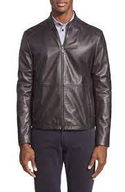 Armani Collezioni Leather Jacket Nordstrom Leather Jacket Leather Jacket Style Jackets Fashion Week