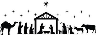 Svg Nativity Manger Classic Scene Dxf Png Eps Pdf Vinyl Etsy Nativity Scene Silhouette Nativity Silhouette Silhouette Christmas