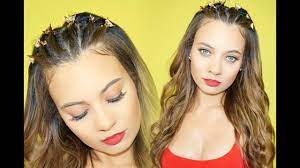 You could wear them in a nice row like this, or toss them into an updo to spice it up. 90 S Twists Butterfly Clips 90 S Series Brittney Gray Youtube