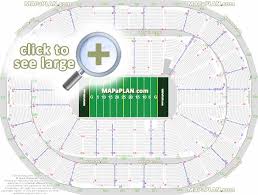 Metlife Seating Chart With Seat Numbers Arena Gwinnett