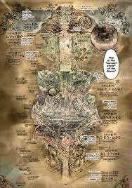 Image Result For Made In Abyss Map Ilustrasi Gambar Ungu