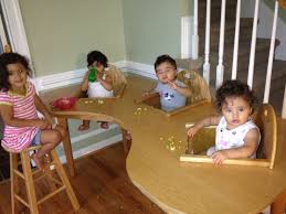 Triplet Table My Dream Come True Infant Room Daycare Triplet Room Ideas New Baby Products