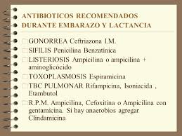 Antibioticos En Gestacion Y Lactancia Ppt Descargar
