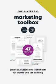 The Pinterest Marketing Toolbox Standard License With Images Pinterest Marketing Marketing Pinterest Templates