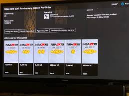 These packs can have a lot of goodies like player cards you can also buy vc in the game at variously sized packs to speed things up. Vc Prices Nba2k