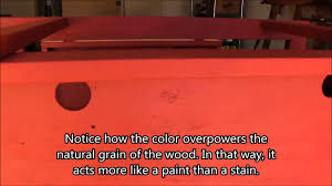People add stains that have dyes. Behr Redwood Stain No 9 Youtube