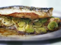 Makrele Mit Franzosischem Senf Und Porree Rezept Rezepte Porree Makrele