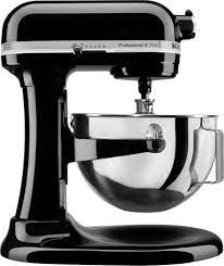 It's also a functional kitchen helper, with a powerful motor and handy accessories to handle any task. Kitchenaid Pro 5 Plus 5 Quart Bowl Lift Stand Mixer Onyx Black Kv25g0xob Best Buy