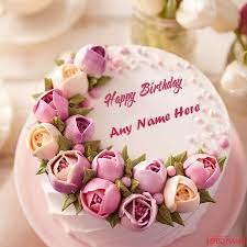 Maybe you would like to learn more about one of these? The Best Flowers Birthday Cake With Name Generator