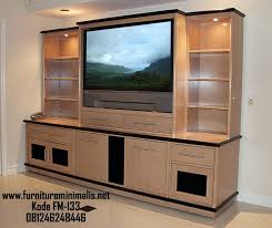 Furniture Almari Rak Tv Besar Minimalis Tv Showcase Design Furniture Design Wooden Built In Wall Units