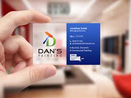 Enter your business name and create a stunning house painter business card tailored just for you. Professional Modern Painting And Decorating Business Card Design For A Company By Creations Box 2015 Design 11303304