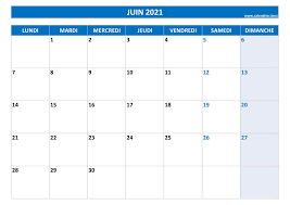 Jun 06, 2021 · planning; Calendrier Juin 2021 A Consulter Ou Imprimer Calendrier Best
