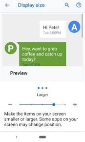 How To Change Font And Display Size In Pixel 3 And Pixel 3 Xl Bestusefultips Pixel Display Change