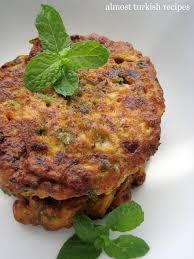 Almost Turkish Recipes Zucchini Fritters Mucver Mediterranean Recipes Turkish Recipes Zucchini Fritters
