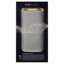 Maybe you would like to learn more about one of these? Knit Audio Otto Bluetooth Speaker With Loud 10w Stereo Sound Rich Bass For Iphone Samsung And Other Bluetooth Devices Woven Fabric With Wood Accent Walmart Com Walmart Com