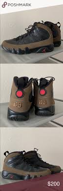 Air Jordan Retro 9 Olive Olive 9 S Jordan Shoes Sneakers Air Jordans Retro Air Jordan Retro 9 Jordan Retro