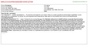 Create a best cover letter for an account manager quick & easy builder free download sample expert writing tips from getcoverletter. Accounting Manager Cover Letter