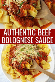 Beef Bolognese Sauce Authentic Italian Beef Bolognese Sauce On Top Of Fresh Pasta Is A Warm Weekn Bolognese Sauce Pasta With Meat Sauce Beef Bolognese Recipe