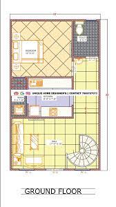 25 traditional kitchen design ideas. 18x30 Modern House Plan 1bhk With Circular Stairs By Er Sameer Khan At Lucknow Location Modern House Plan 20x30 House Plans Indian House Plans