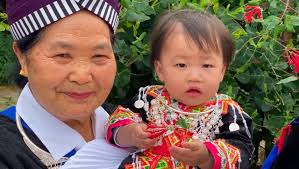 Hmong elders gardening Riverview Gardens