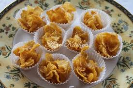 Azie Kitchen Biskut Cornflakes Madu Yang Sedap Resep Biskuit Resep Makanan Kue Kering