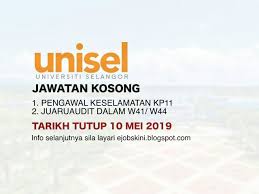 Jawatan kosong di pembangunan sumber manusia berhad (hrdf via www.banyakjawatan.my. Jawatan Kosong Universiti Selangor Unisel Jobs Full Time Others On Carousell