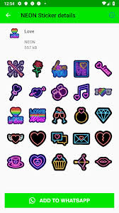 It's amazingly simple to add stickers. Neon Whatsapp Sticker Wasticker Neon Style Packs For Android Apk Download