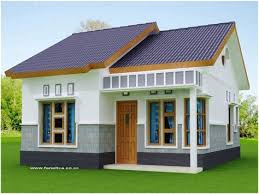 Desain Rumah Batu Alam Sederhana Sinergi Stone
