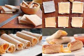 Cara membuat cheese roll pisahkan satu persatu kulit lumpia. Cheese Roll Roti Tawar Ui Cooking Club