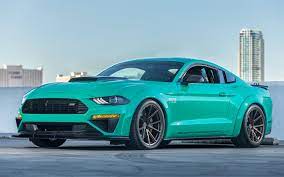 Download Wallpapers Ford Mustang 2018 Roush 729 Tuning Version Turquoise Mustang American Cars Ford Besthqwallpapers Com Roush Mustang Mustang 2018 Ford Mustang Wallpaper