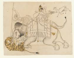 Maharao Shatru Sal II (1866–89) Hunting ...