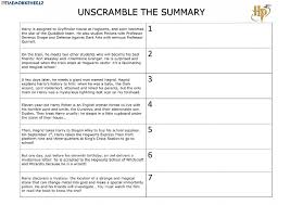 О книге harry potter and the sorcerer's stone. Harry Potter Worksheet