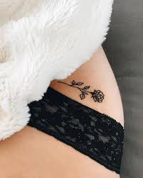 Small Rose Tattoo Design Tattoos Hip Tattoo Trendy Tattoos