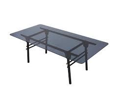 Rectangle dining table with solid walnut top and x base, customizable. Paris Ming Rectangular Dining Table Black Architonic