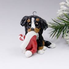 Bernese Mountain Dog Christmas Ornament Santa By Themagicsleigh 24 00 Christmas Dog Dog Christmas Ornaments Bernese Mountain Dog