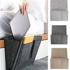 Bedside Caddy Bedside Storage Organizer Table Cabinet Hanging Storage Organizer Sofa Felt Bedside Pocket Under Mattress Holder Bag For Book Ipad Tablet Remotes In 2021 Bedside Storage Bedroom Storage Ideas For Clothes Bedside Caddy
