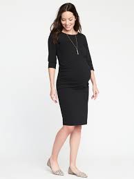 Old Navy Black Boat Neck Maternity Dress Size M Or L Dresses For Work Fashion Maternity Dresses