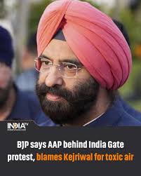 Delhi Minister Accuses AAP of Organising India Gate Protest