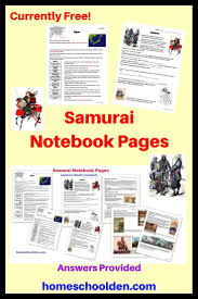 Free Samurai Notebook Pages In 2020 History Worksheets Homeschool Curriculum Homeschool