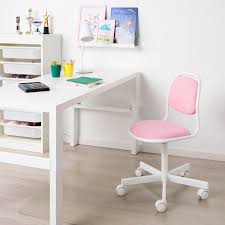 Orfjall Kinderbureaustoel Wit Vissle Roze Ikea In 2020 Childrens Desk And Chair Kids Desk Chair Ikea Desk Chair